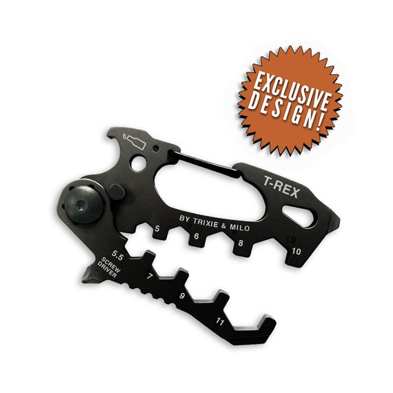 Mousqueton T Rex Multi Tool Cadeau Homme Par Trixie Milo Etsy France