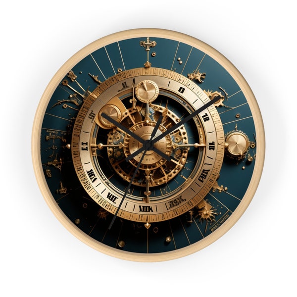 Unique Elegant Clock Etsy