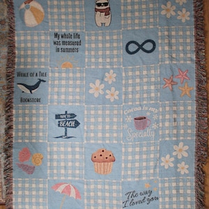 The Summer House Woven Blanket