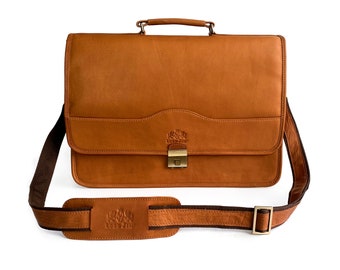 Colombian Leather Briefcase Style# 3006A