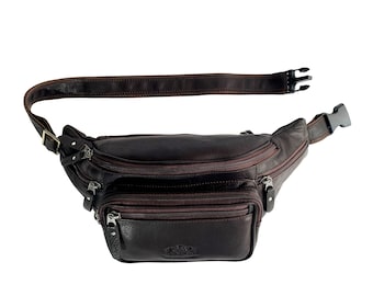 Colombian Leather Fanny Pack Style# 1006