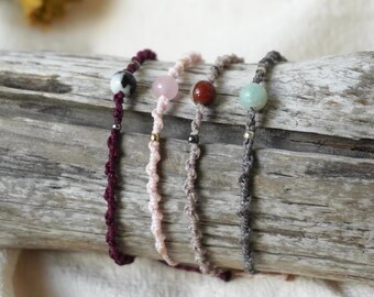 velora - Macrame bracelet - customizable