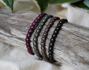 cohortis - Macrame bracelet - Personalizable