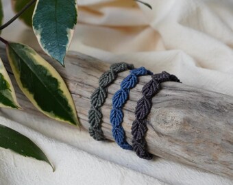 ramina - macrame bracelet - customizable