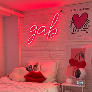 Personalized LED Neon Sign: Custom Dorm & Room Decor
