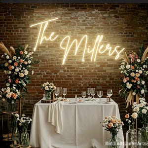 Insegna al neon personalizzata per matrimonio, decorazioni per matrimonio a tema foresta, fondale a LED per matrimonio, luce di benvenuto per matrimonio, neon per festa di fidanzamento, a batteria