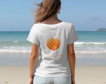 Sippin' Spritz Tee | Aperol Spritz | Summer Shirt | Gift for Friend | Trendy T Shirt | Unisex Summer Shirt | Italian Style