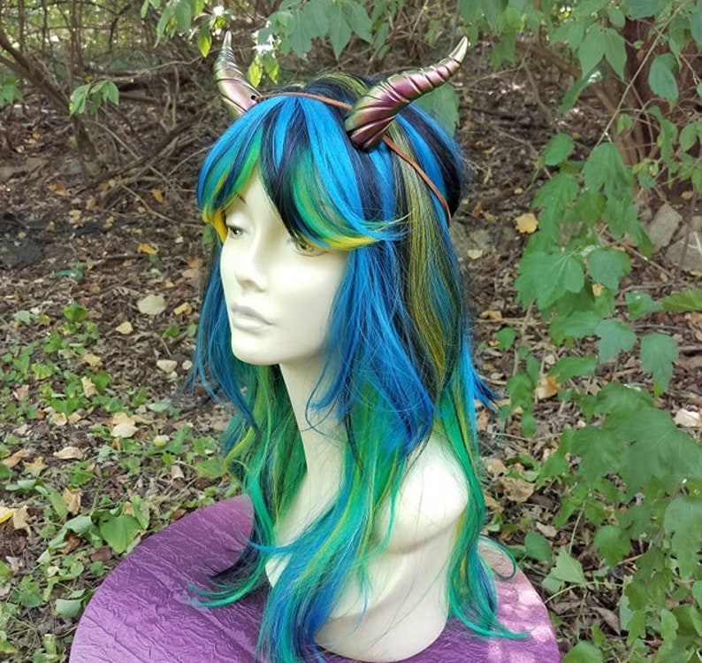 Firelizard Dragon Costume Horns Tiefling Cosplay Horns Horn Etsy