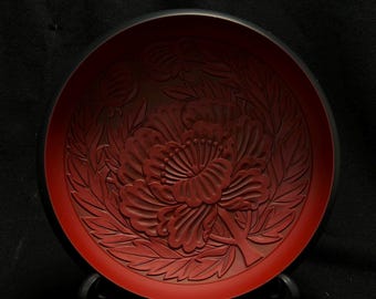 Higashi Honganji Tempel Lackschale für Süßigkeiten/Urushi/Aus Resin/Holzkiste/Shikki/Lackwaren/Japanischer Vintage/Kostenloser Versand