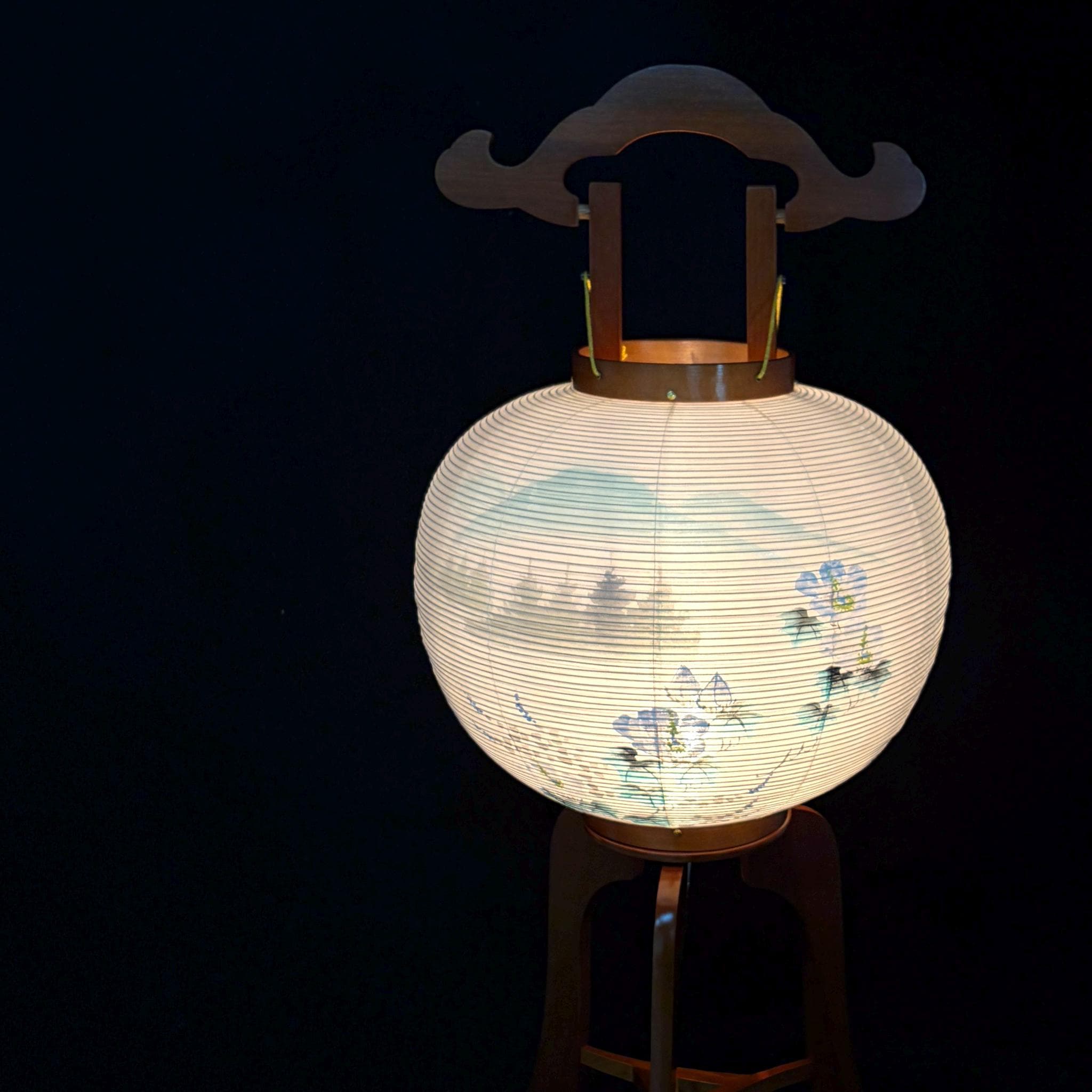 Japanese Traditional Craft From Gifu Andon Lantern/chouchin/flower