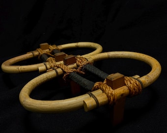 Vintage houten sneeuwschoenen/Handgemaakt/Wandelschoenen/Decoratief/Ook te gebruiken als ornament