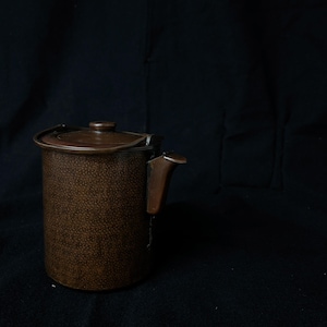 Japanese Vintage Copper Kettle/Yakan/Tea ceremony utensils/Bronze kettle/Made in Japan/Japan Vintage/Free Shipping