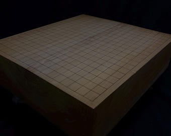 Vintage Wooden Go Board/GOBAN/Japan Vintage/go playing table/Igoban/Free Shipping