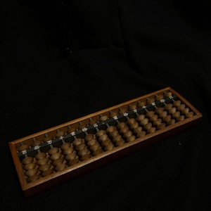 Japanese Vintage Abacus, Soroban/Japanese Soroban/Handmade Wooden Calculator/Japan Vintage/Japan Vintage/Free Shipping