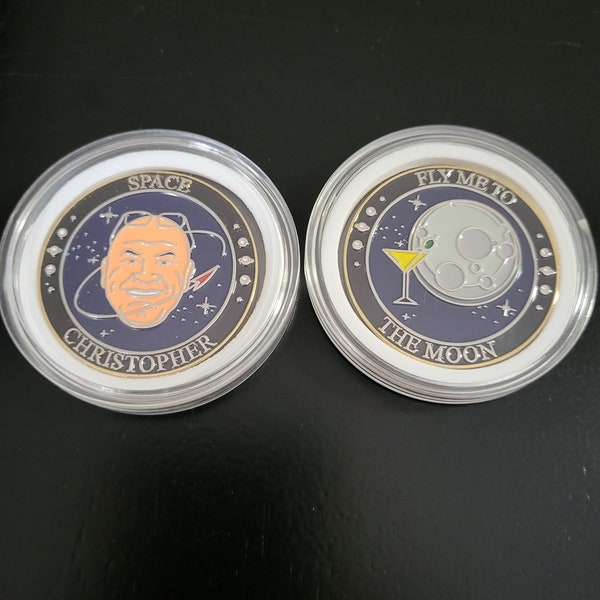 SpaceChristopher Challenge Coin