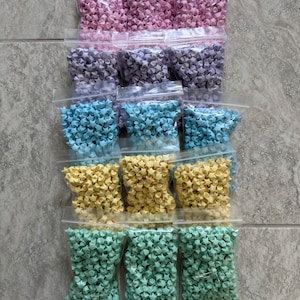 250 Origami Lucky Stars - Pastel Colors