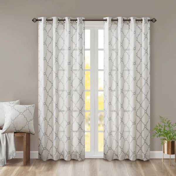 Grommet Top Window Curtain