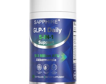 Sapphire GLP-1 Daily, Akkermansia and Berberine, Metabolic and Digestive Support