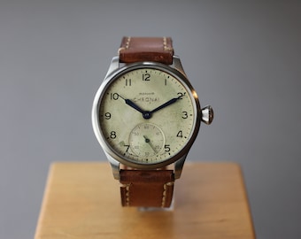 Chronai Big Air No 1 Vintage Watch - Pilot Watch - Men's Watch - Style Watch - Handmade Watch