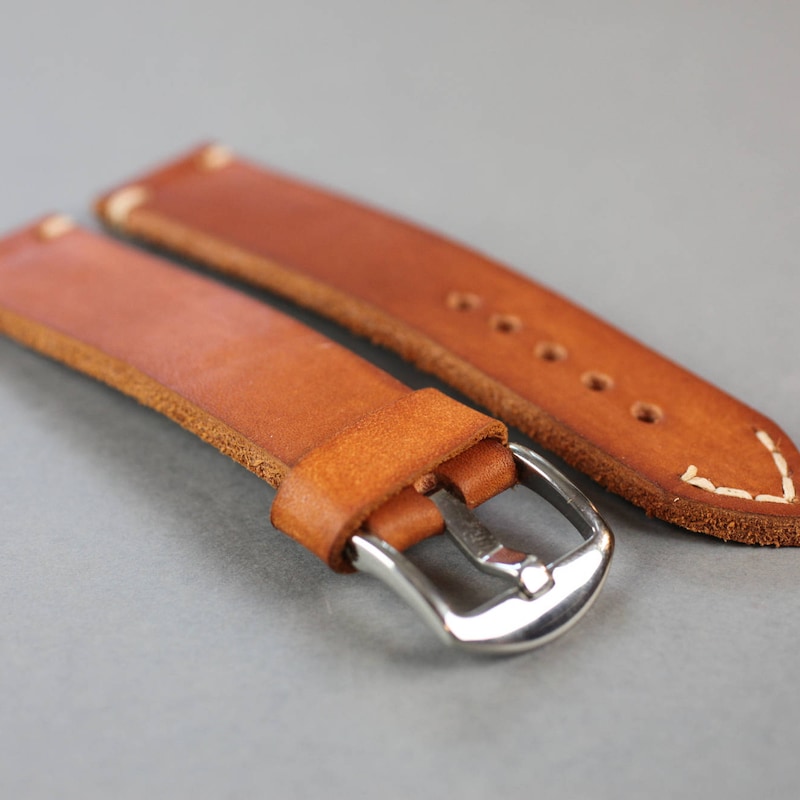 Budget Leather 24 mm Watch Strap DT1001-B_K0013987 main image 0