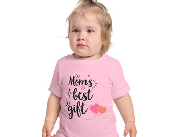 Baby T-shirt, Toddler T-shirt, Mom's best gift, T-shirt for girl, Mothers day gifts, Gifts for moms, Photoshoot T-shirt, Baby clothes.