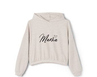 Sudadera con capucha y parte inferior ceñida para mujer