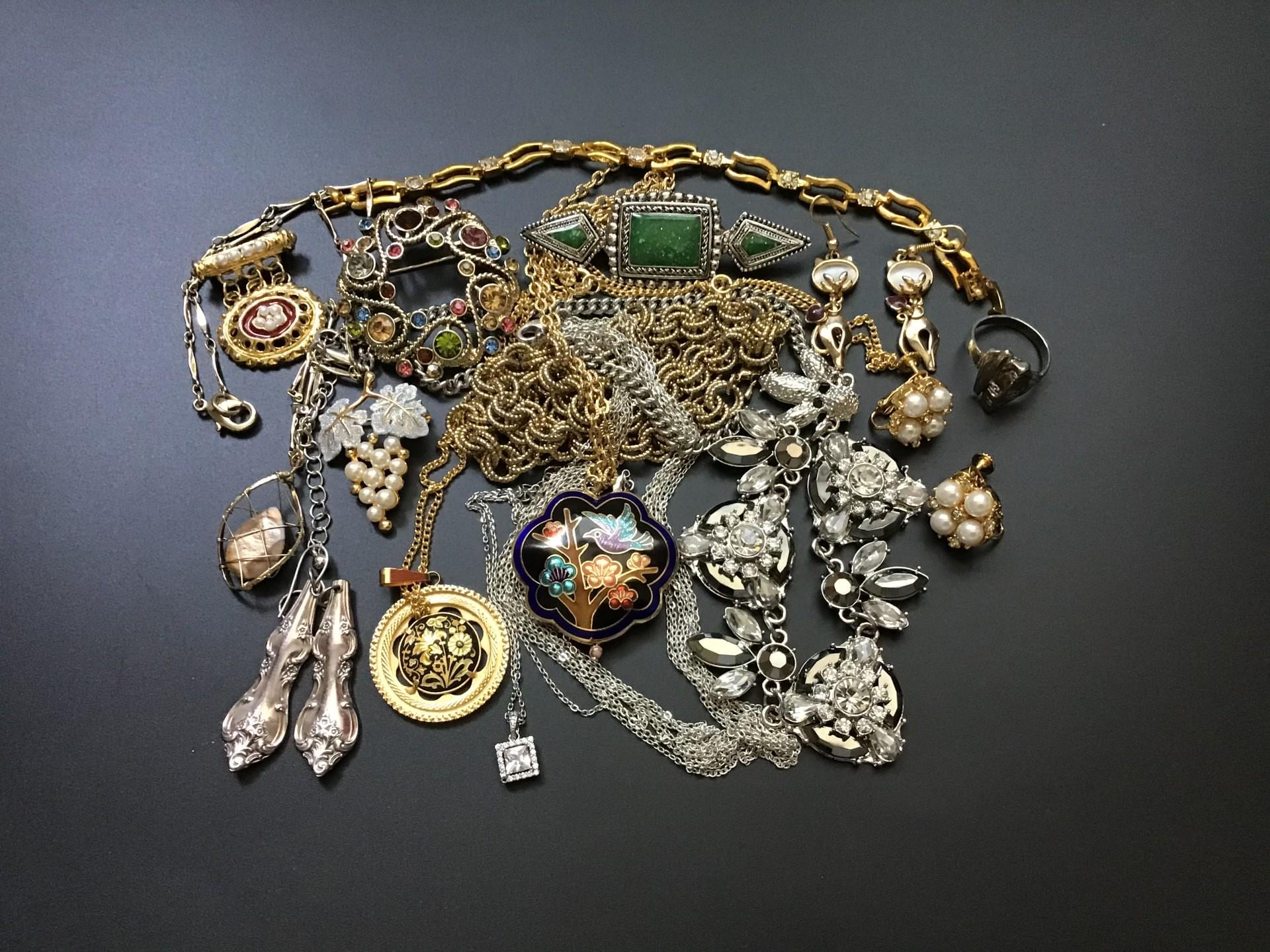 Vintage jewelry lot - Etsy 日本