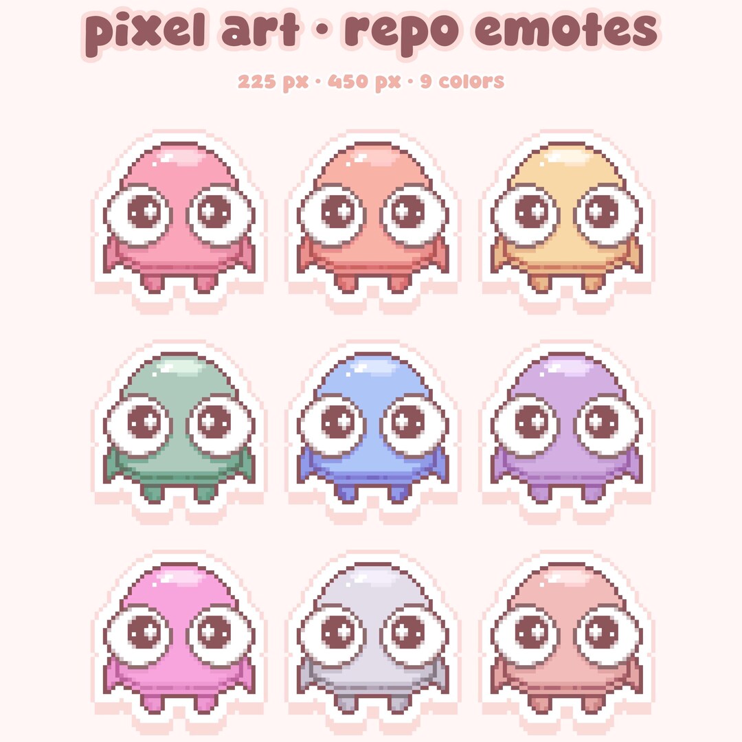 Repo Pixel Emotes | Twitch / Discord Emotes - Etsy