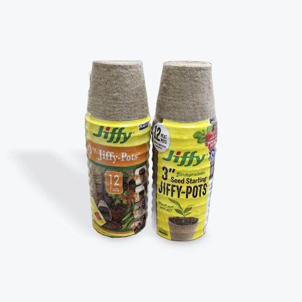 Jiffy 3" Pots 12 pack 2 - Pack