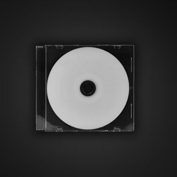 Custom CD Custom Audio and Art Spotify Playlist For CD Player [Send Playlist and Photo] Black Slim Jewel Case