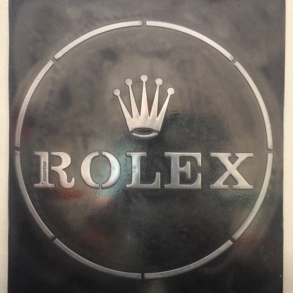 Rolex vintage metal sign(handmade)