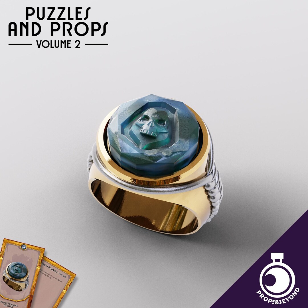 Ring of Resistance Necrotic Life-sized Prop for Cosplay, Larping and ...