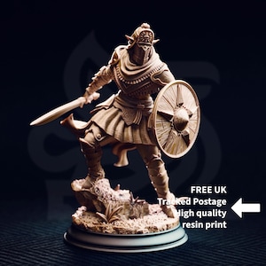 Seroca's Devout Design 2 / Elfo Combattente Ladro Cultista Nemico / 32 mm / 28 mm / 75 mm / Ideale per giochi di ruolo da tavolo / Dungeons and Dragons - Dm Stash