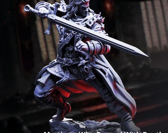 Mortimer Professional Hexhunter| Human Hunter Fighter | 32mm / 28mm / 75mm | Ideal for Tabletop RPGs | Dungeons and Dragons - Dm Stash