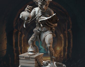 Mana Goblin Alchemist | Monster Enemy NPC Villian | 32mm / 28mm / 75mm | Ideal for Tabletop RPGs | Dungeons and Dragons - Dm Stash