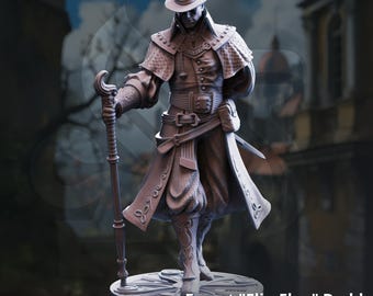 Ernest Ex Inquisidor / Luchador Duelista Pícaro Humano / 32 mm / 28 mm / 75 mm / Ideal para RPGs de mesa / Dungeons and Dragons - Dm Stash
