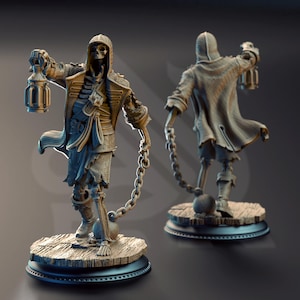 Skeleton Scallywag l Pirate | Monster Enemy Underdark | 32mm / 28mm / 75mm | Ideal for Tabletop RPGs | Dungeons and Dragons - Dm Stash