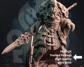 Ahznagol Ausgeburten Wache | Eldritch Monster DND Miniatur | 32 mm Resin Rollenspielfigur Dungeons and Dragons