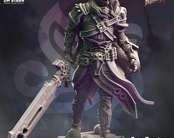 Ser Gastón / Señor Vampiro Monstruo Maldición de Strahd / 32 mm / 28 mm / 75 mm / Ideal para juegos de rol de mesa / Mazmorras y Dragones - Dm Stash