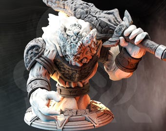 Sorgaar Die Asche | Feuerelementar Monsterfeind | 32mm / 28mm / 75mm | Ideal für Tabletop-Rollenspiele | Dungeons and Dragons - Dm Stash