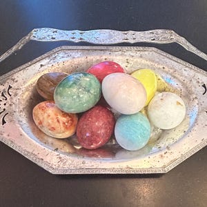Silver Basket with Handle
