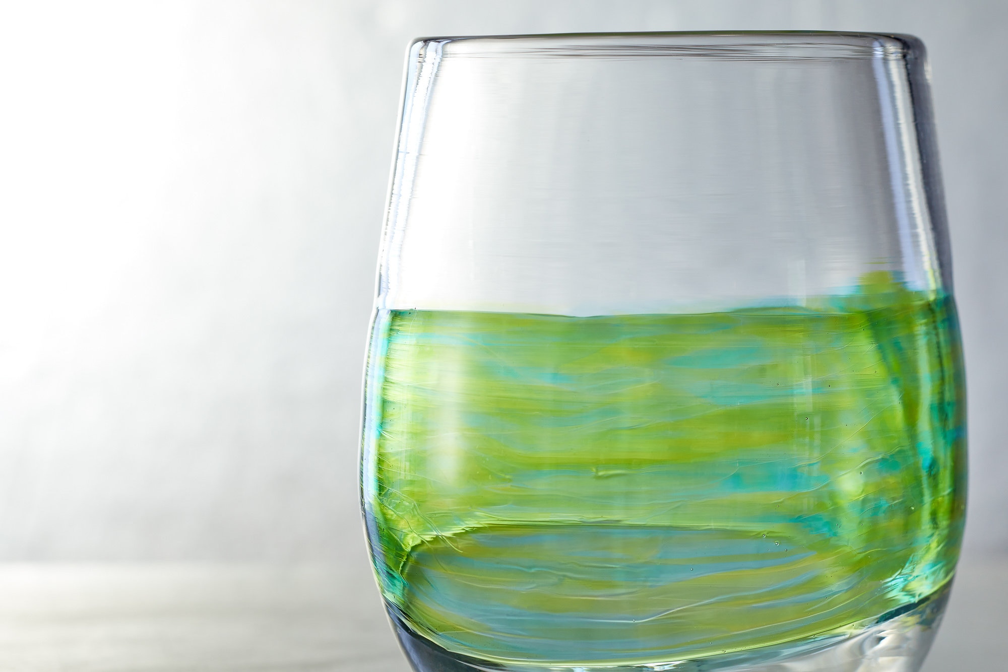 Stemless Wine Glass, Boho Rainbow Stemless Wine Glasses, Housewarming –  Cariyan & Co