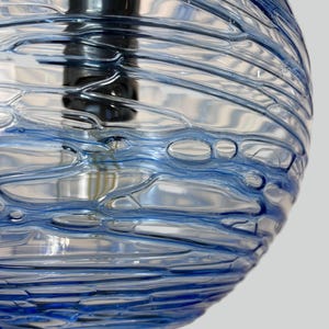 Sapphire Glass Pendant Light • Ready-Made!