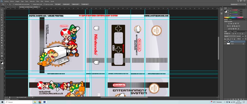 NES Bartop Arcade Cabinet Machine Artwork Graphics Vinyl, Arcade ...