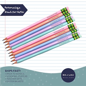 Personalized Pencils: Perfect Back-to-School Gift for Teachers and Students