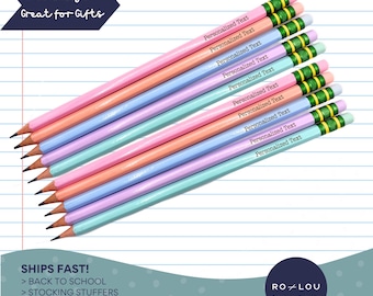Personalized Pencils: Perfect Back-to-School Gift for Teachers and Students