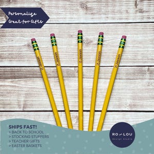 Personalized Pencils: Perfect Back-to-School Gift for Teachers and Students
