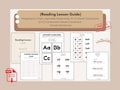 Reading Lesson Guide for Toddlers and Preschoolers | Introduction to Reading | Phonemic Awareness | Phonics | CVC Words | Simple Sentences |