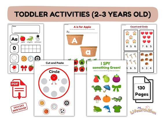 Homeschooling Lessons - Toddlers 2-3 Years Old | Toddler Activities |Montessori Curriculum | Circle Time, Alphabet, Numbers, Shapes & Colors