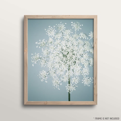 Blue Tulips Painting Blue Flower Print Blue Floral Wall Art Etsy